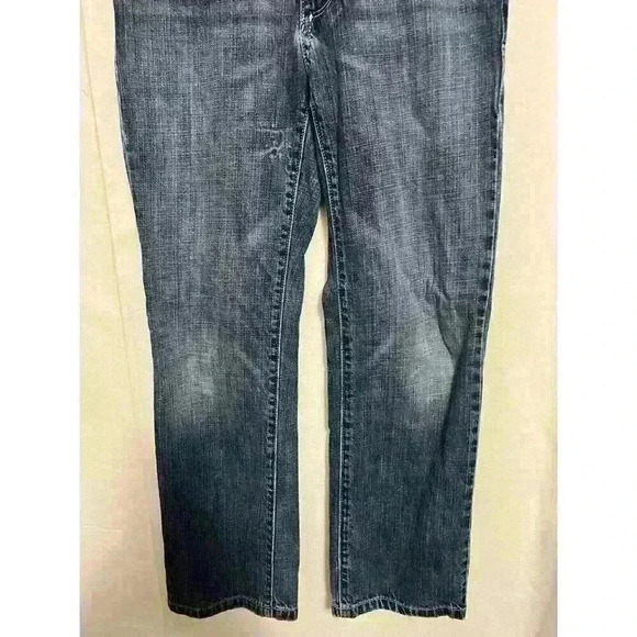 Tommy Hilfiger Boys Sz 10 Reg Adjustable Waistband Straight Leg Dark Denim A0012 - Picture 3 of 11